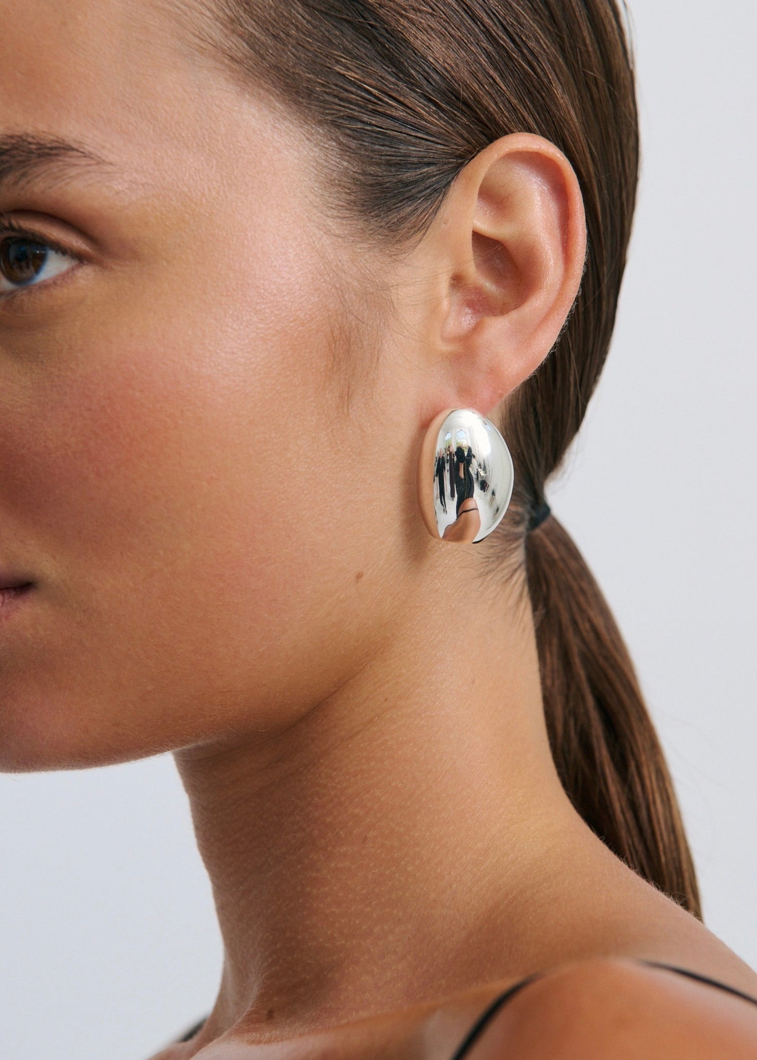 Prism Earring - Light Silver