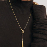 Drop Chain Necklace (7689539158097)