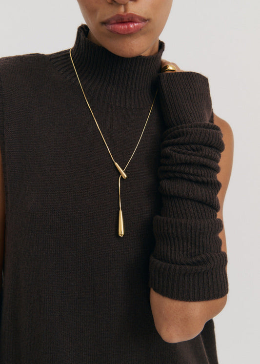 Drop Chain Necklace (7689539158097)