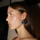 Eden Earring  - Rhodium Silver