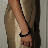 Jet Beaded Bracelet