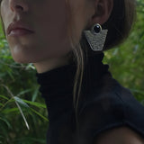 Della Earring - Rhodium Silver