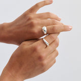 Twist Sterling Silver Ring