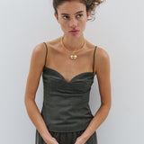 Structural Pendant Necklace - Gold