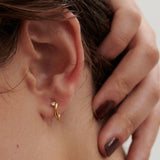 Uno Diamante Wavy Huggie (7114473373777)