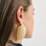 Embla Earring - Milk/Gold