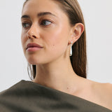 Drop Earring  - Light Silver