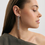 Sylvie Earring  - Rhodium Silver