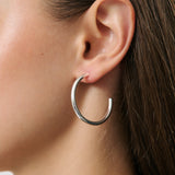 Everyday Hoop - Light Silver