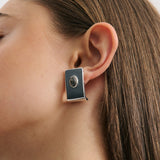 Josie Earring - Light Silver
