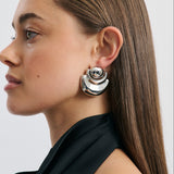 Eden Earring  - Rhodium Silver