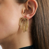 Halo Earring  - Gold