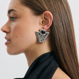 Della Earring - Rhodium Silver