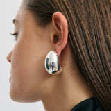 Lunar Earring - Light Silver