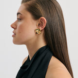 Warped Stud - Gold