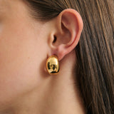 Poolside Mini Hoop - Gold