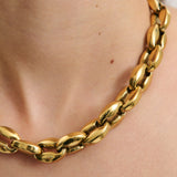 Coffee Bean Dream Necklace - Gold