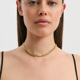 Cube Chain - Gold