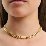 Cube Chain - Gold