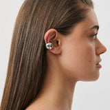 Classic Cuff Earring - Rhodium Silver