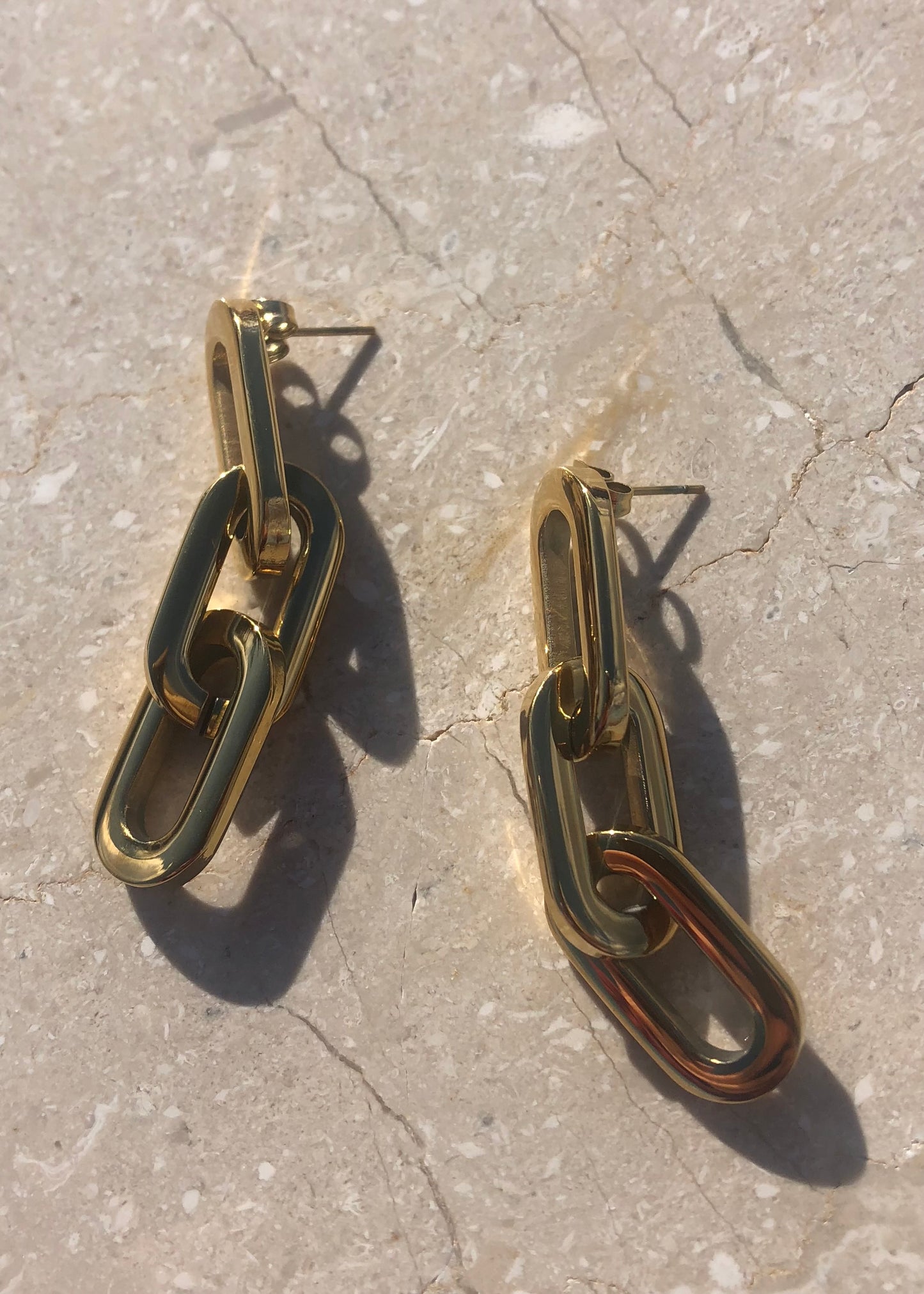 Chunky Chain Earrings (6695455883345)