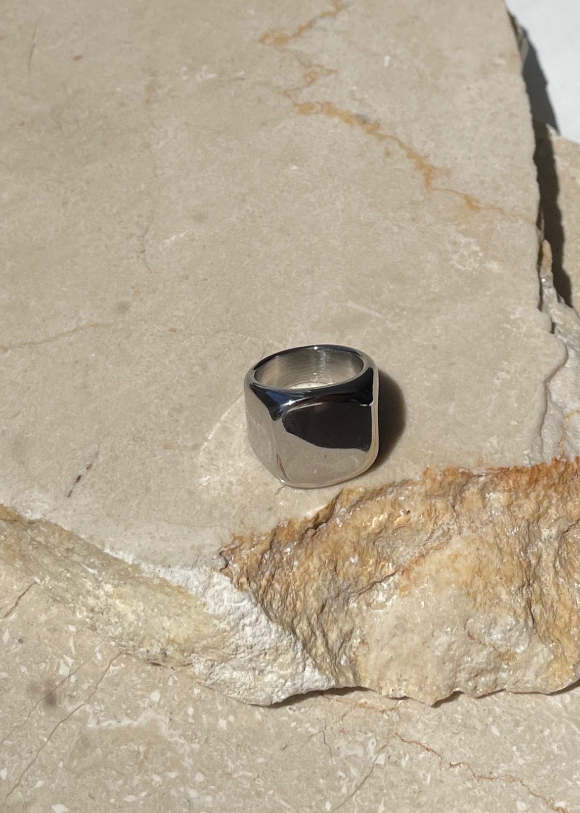 Featured: Gunmetal Signet Ring (6745515032657)